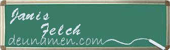 Janis Felch Visitenkarte